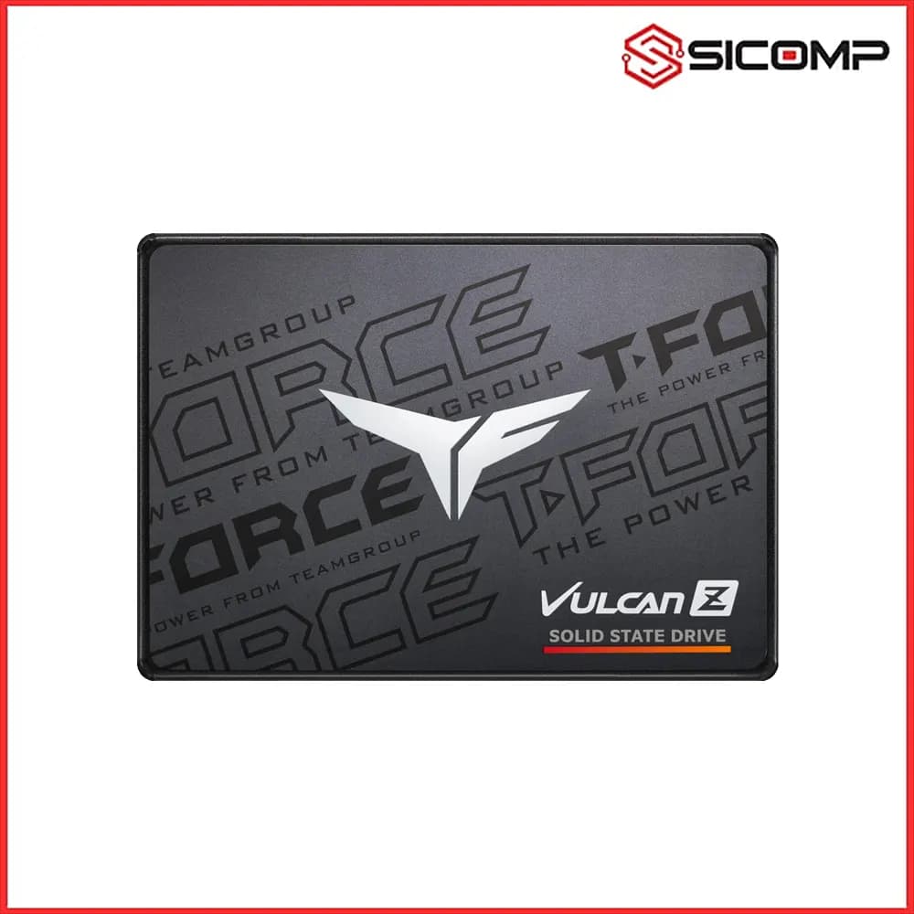 Ổ CỨNG SSD TEAMGROUP VULCAN Z 512GB 2.5 INCH SATA III (ĐỌC 540 MB / GHI 470 MB)