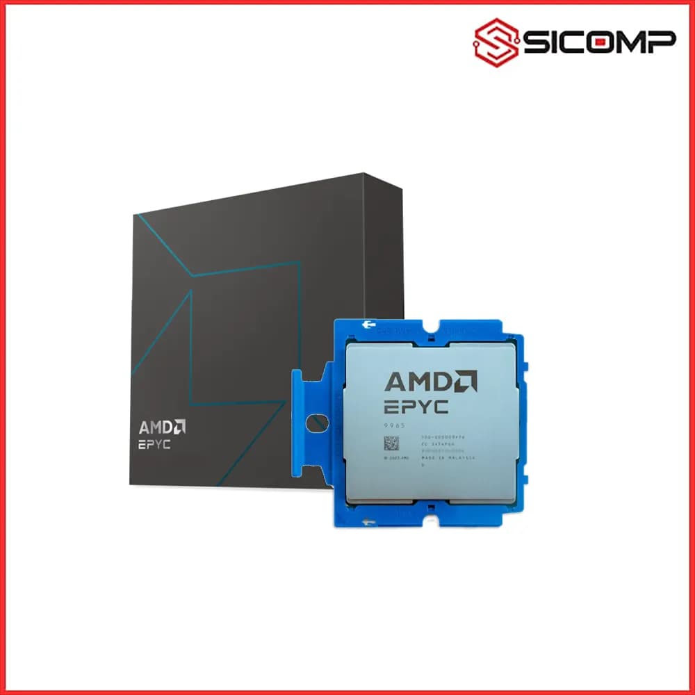 CPU AMD EPYC 9965 ( 2.25 GHZ UP TO 3.7 GHZ, 192 NHÂN 384 LUỒNG, SP5 )