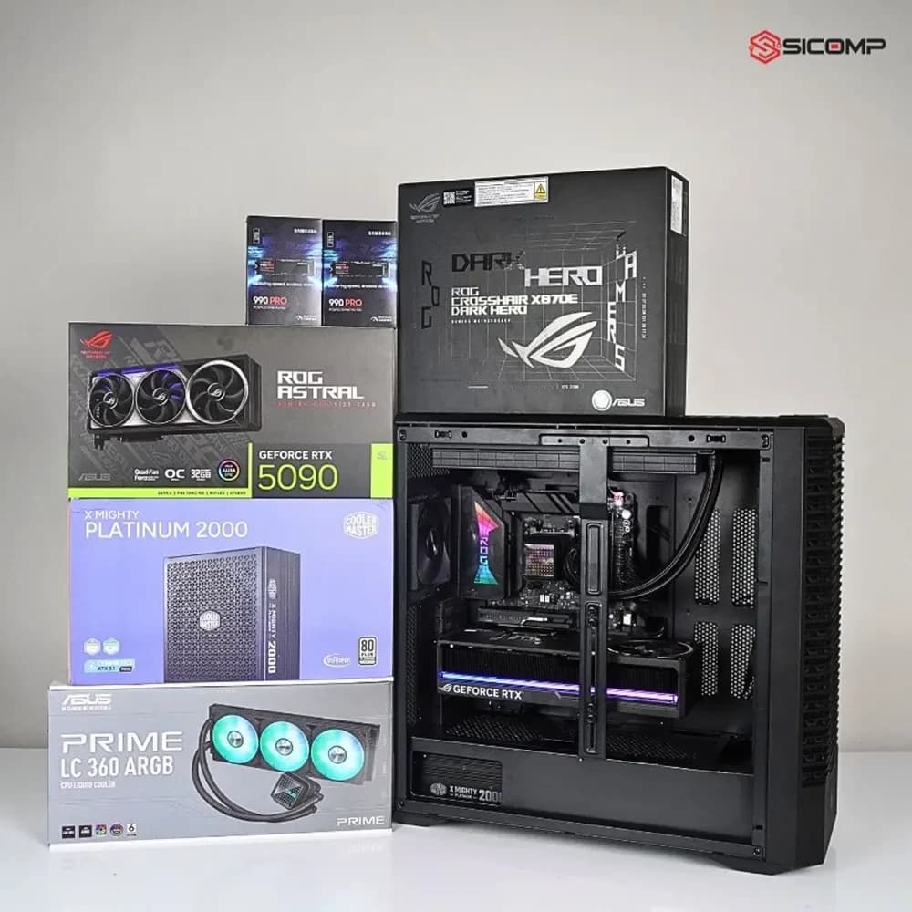 PCSC ROG RYZEN 9 9950X | 96GB | RTX 5090