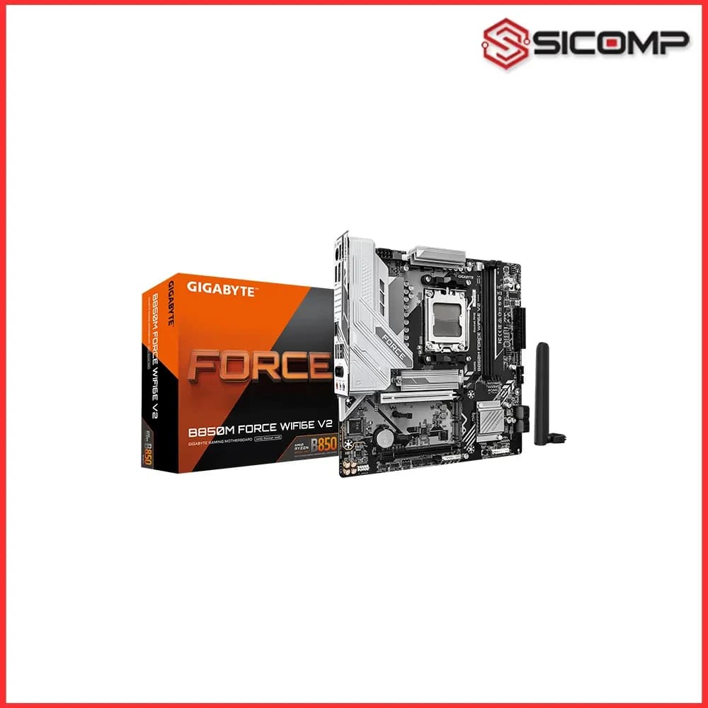 MAINBOARD GIGABYTE B850M FORCE WIFI6E V2