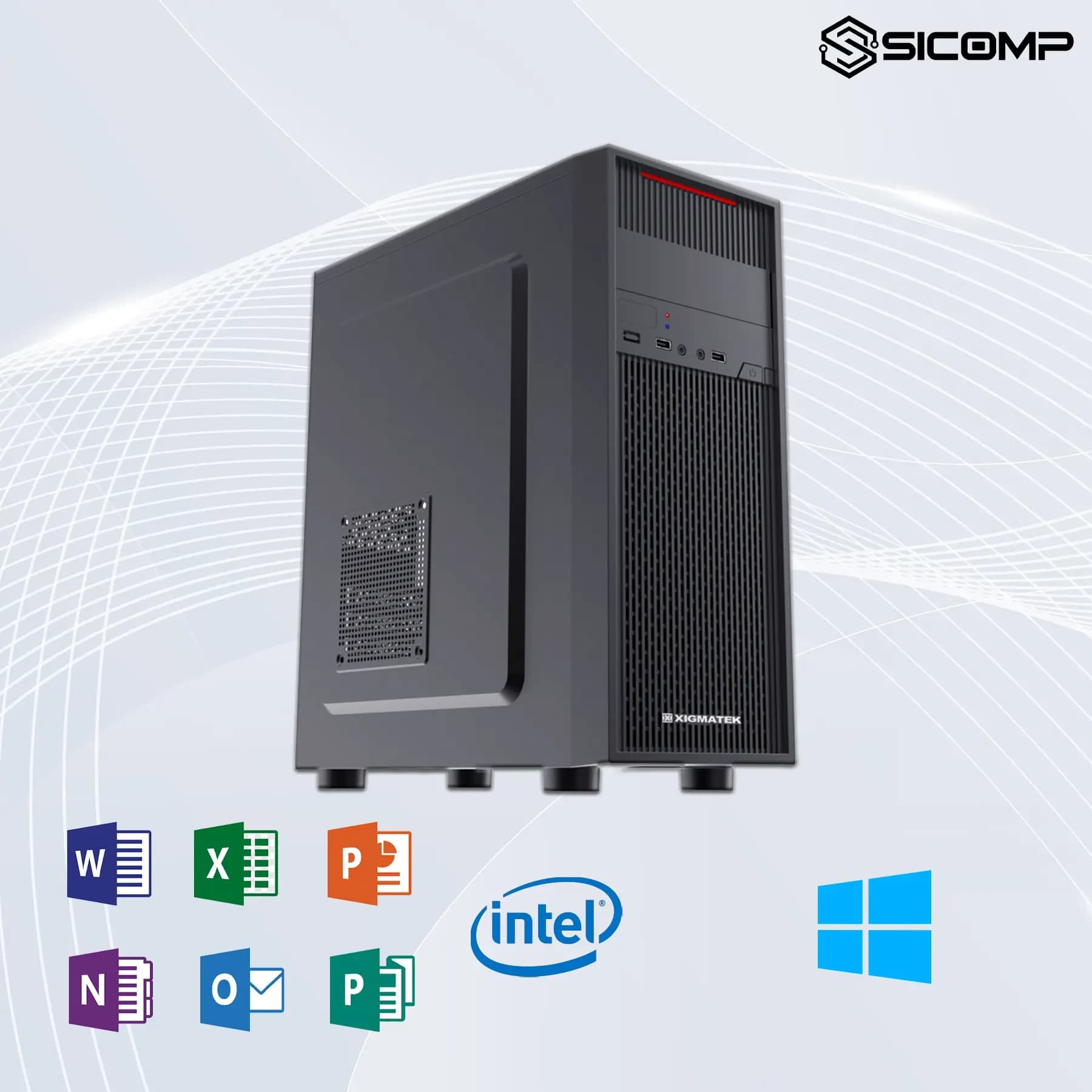 PCSC OFFICE INTEL I5 12400 | 16GB | 512GB